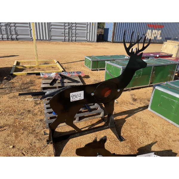 STEEL DEER TARGET