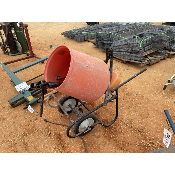 KUSHLAN PLASTIC MIXER ON CART