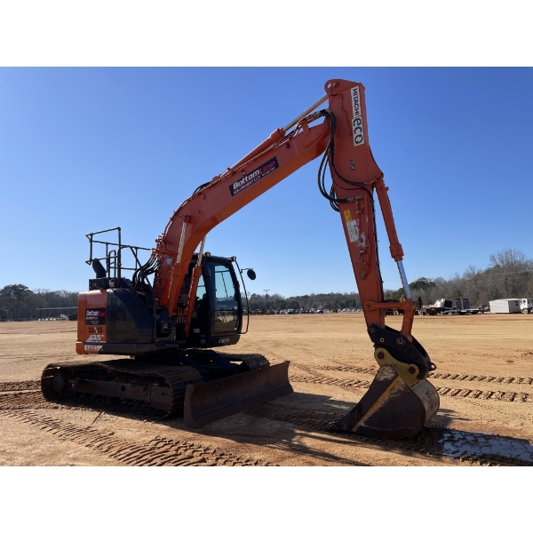 2021 HITACHI ZX135USBL-6 Excavator