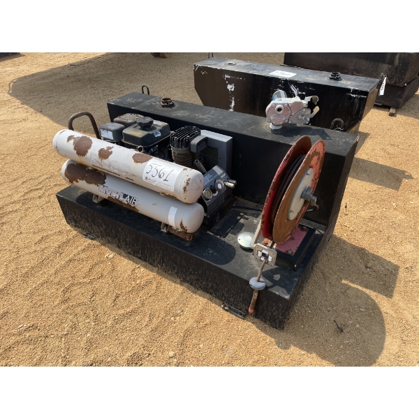 TRUCK FUEL TANK & AIR COMPRESSOR