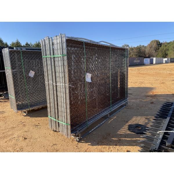 112" CHAIN LINK FENCE PANELS