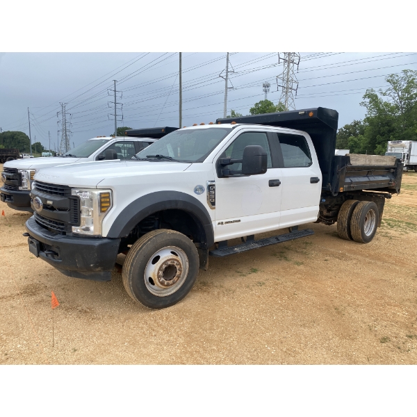 2018 FORD F550 XL Dump Truck