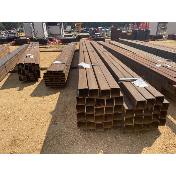 TUBE, 1/8" X 4" SQUARE X 24' (24 PIECES)