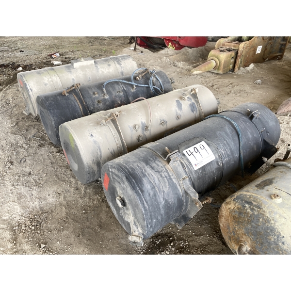 (4) TRUCK AIR TANKS