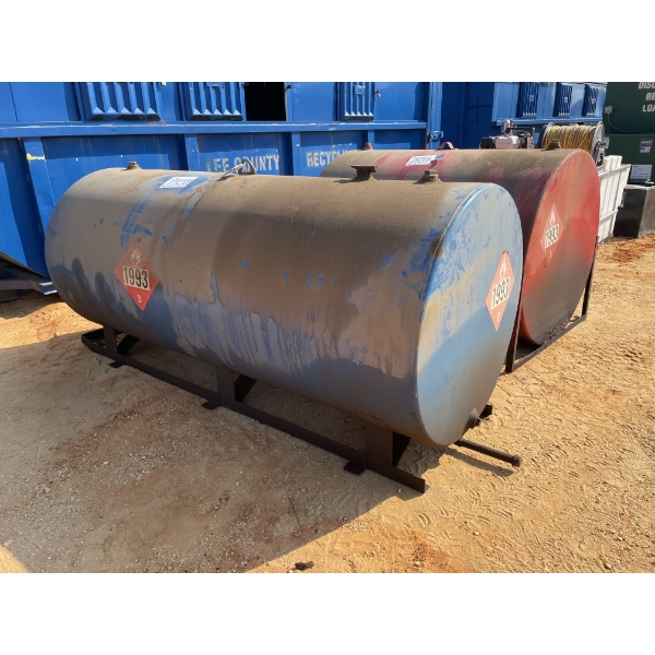 500 GAL FUEL STORAGE TANK