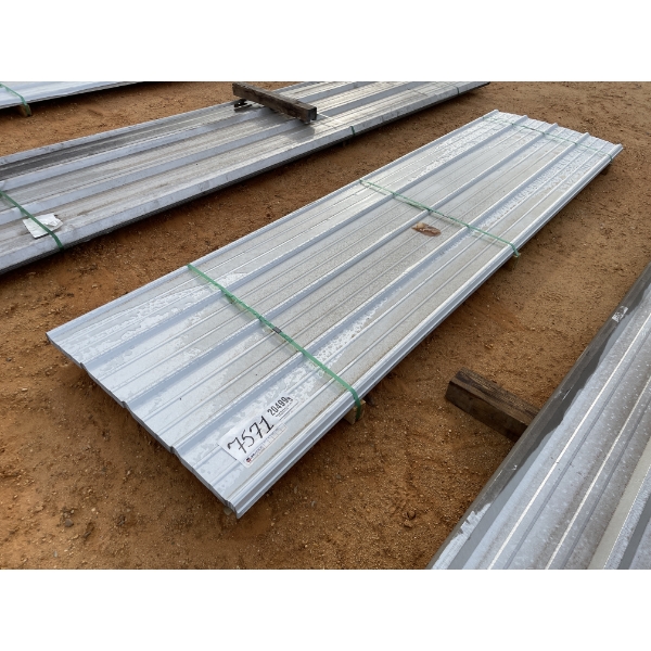 (32) 3' X 11'-8" CLEAN GALVALUME LOW RIB PANEL