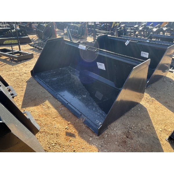 74" HIGH CAPACITY BUCKET, fits skid steer loader