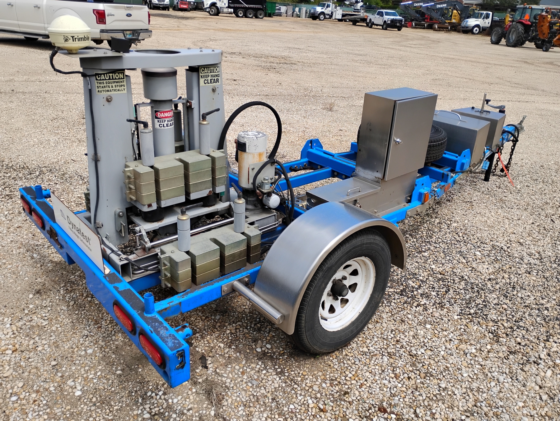 Heavy Fall Weight Deflectometer 2008 DYNATEST FALLING WEIGHT DEFLECTOMETER