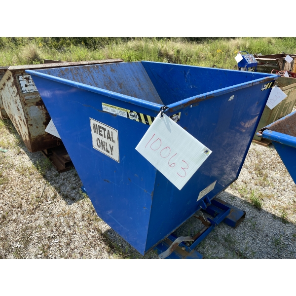 VESTIL SELF-DUMPING HOPPER