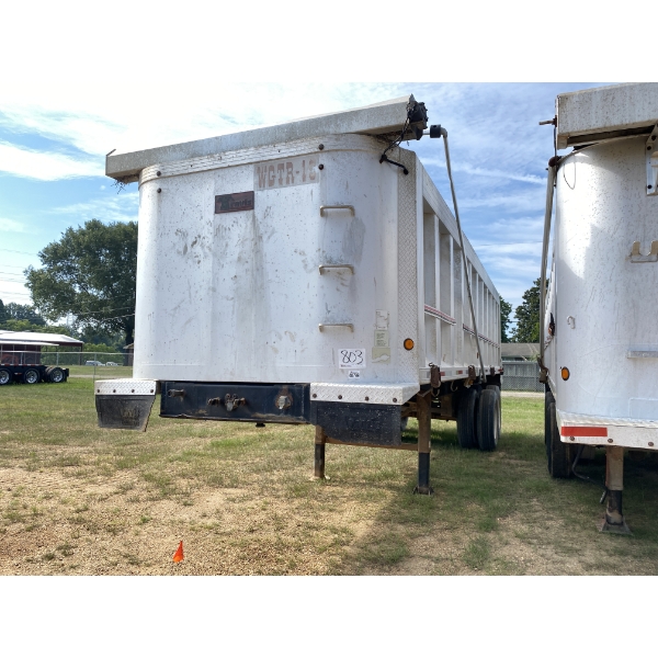 1997 TRAVIS 28FT Dump Trailer