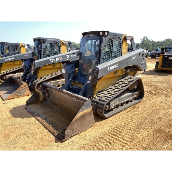 2021 JOHN DEERE 333G Skid Steer Loader - Crawler