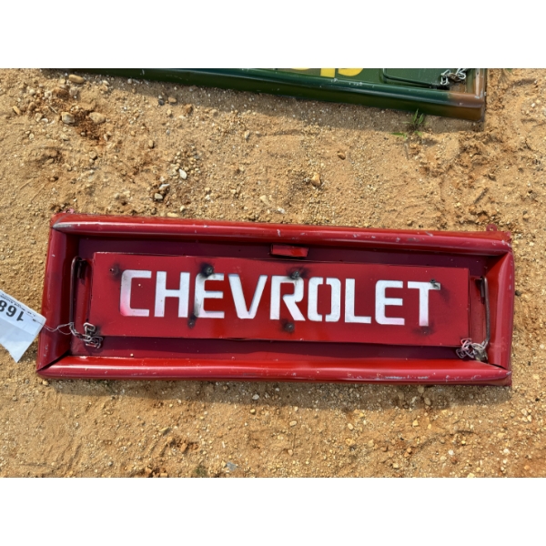 CHEVROLET TAILGATE METAL ART