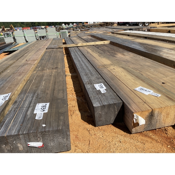 LAMINATED WOOD BEAMS, 10" X 12" X 30'