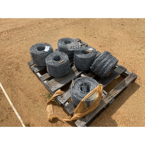 VICTORY BARBWIRE, 6 ROLLS, 1360' PER ROLL