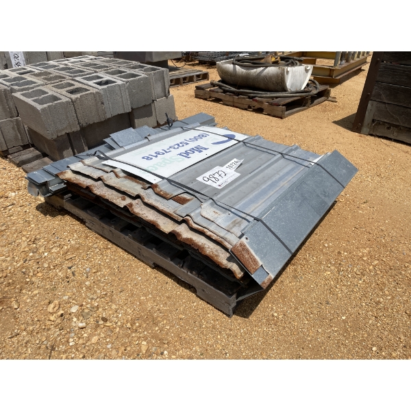 ROOFING METAL, VARIOUS LENGTHS, 36" W
