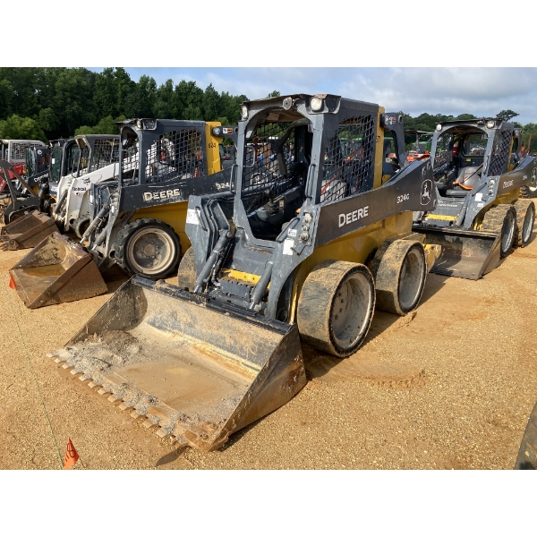 2021 JOHN DEERE 324G Skid Steer Loader - Wheel