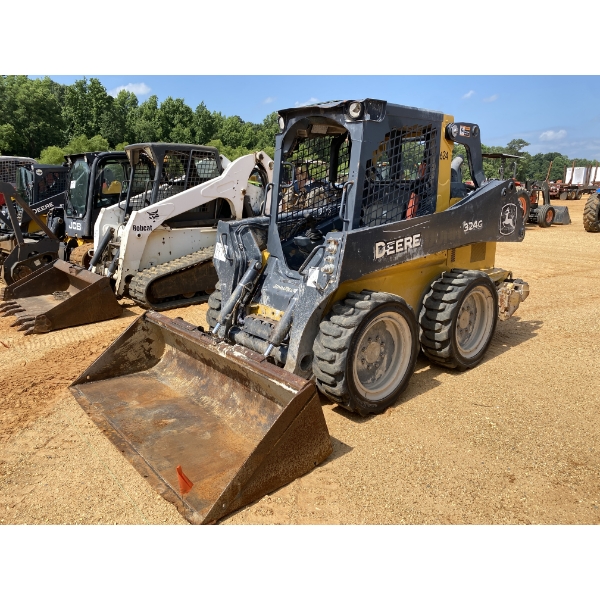 2021 JOHN DEERE 324G Skid Steer Loader - Wheel