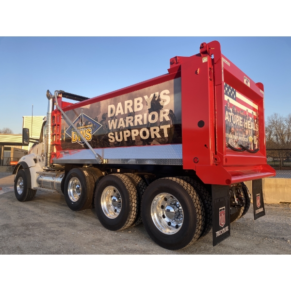 DARBY'S WARRIOR SUPPORT CHARITY TRUCK PRESENTED BY TRUCKWORX: 2025 KENWORTH T880 Dump Truck