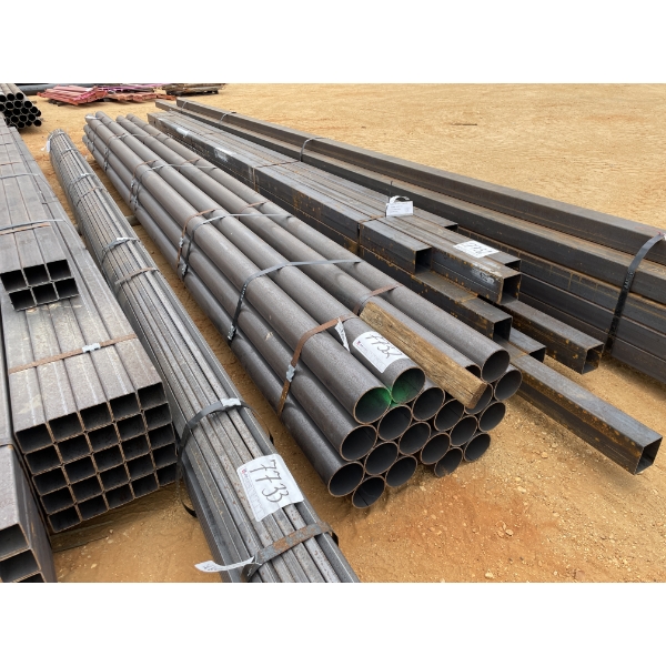 STEEL PIPE- 5" X SCHEDULE 40 X 21' (20 PCS)
