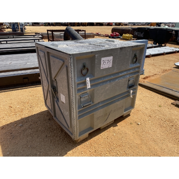 FIBERGLASS STORAGE CONTAINER