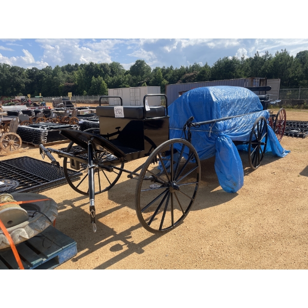 HORSE DRAWN HEARSE & COFFIN
