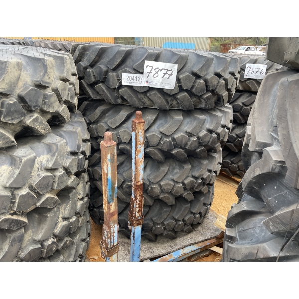 GALAXY 13.00-24 TIRES & RIMS (4 EACH)