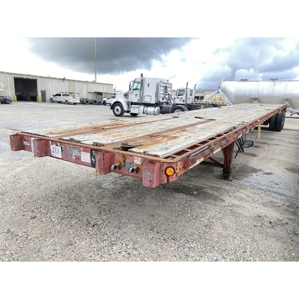 2001 GREAT DANE GPEAR250-85 Flatbed Trailer