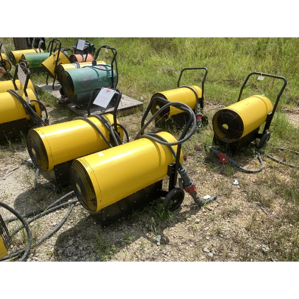 (4) FOSTORIA SHOP HEATERS