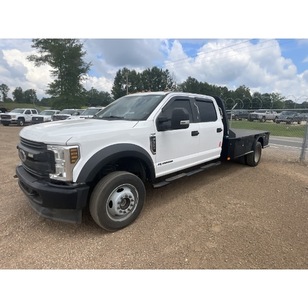 2019 FORD F550 Flatbed Truck