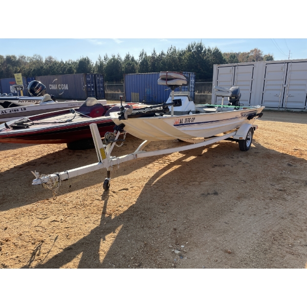 1993 GRUMAN 16' ALUMINUM Boat