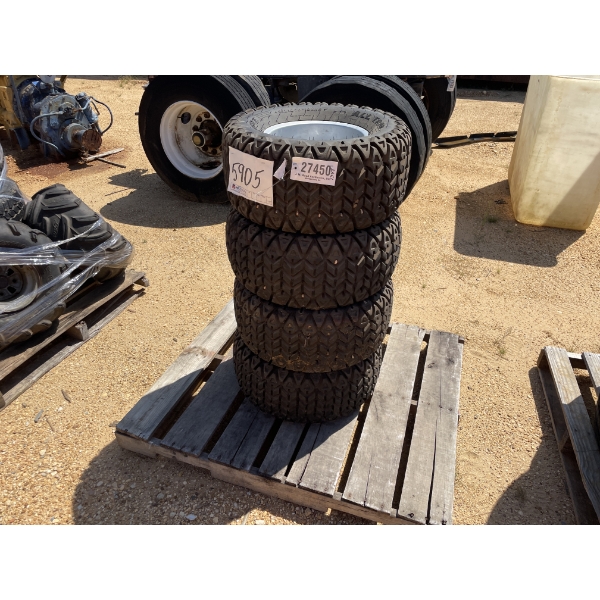 (4) 25x10.50-12 TIRES & RIMS