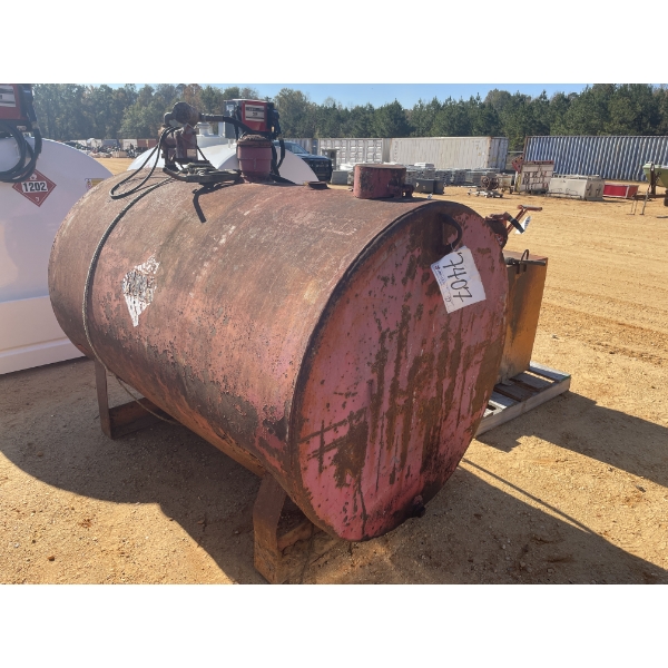 NEWBERRY FUEL TANK, APPROX 500 GALLON