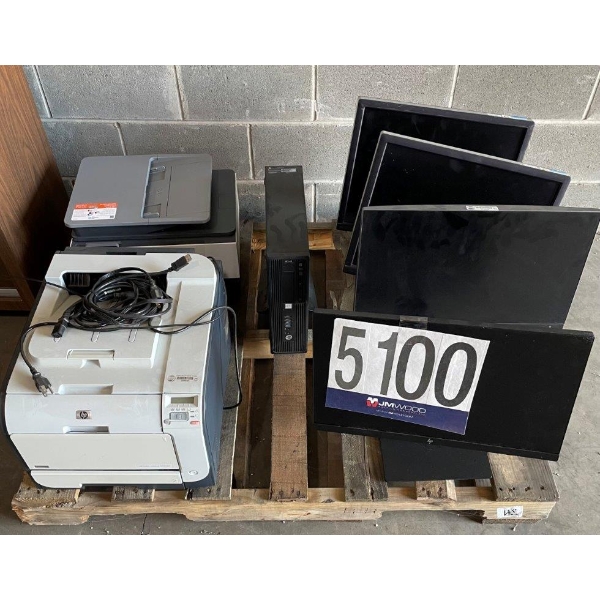 BOOKCASE, CPU, PRINTERS, MONITORS, PURIFIERS