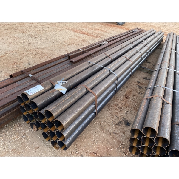 STEEL PIPE- 5" X SCHEDULE 40 X 21' (20 PCS)
