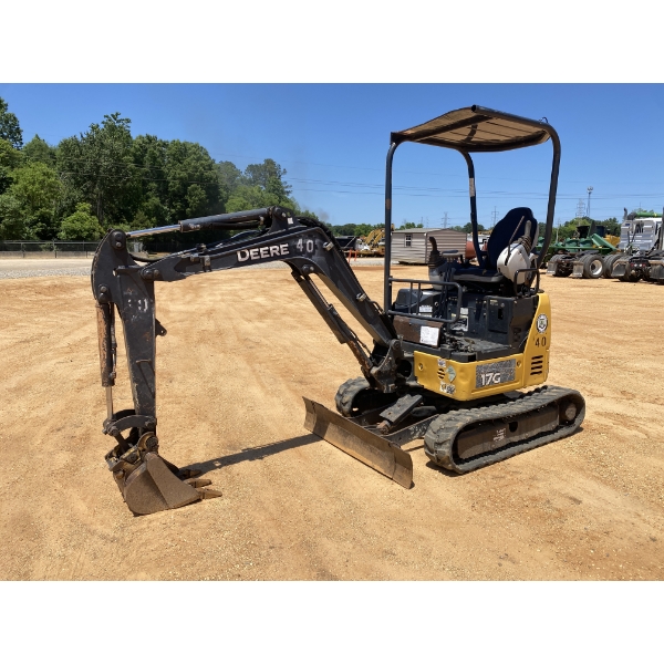 2019 JOHN DEERE 17G Excavator - Mini