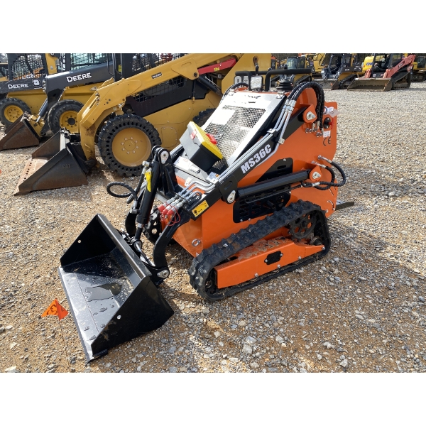 2025 MMS MS36C MINI Skid Steer Loader - Crawler