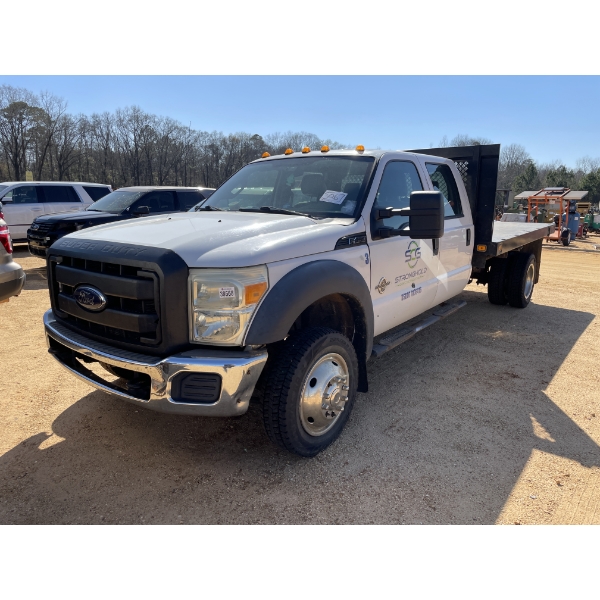 2012 FORD F450 XL Flatbed Truck