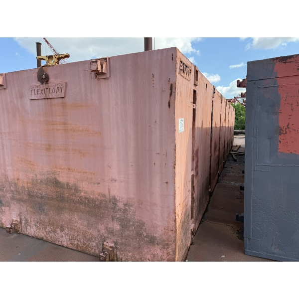 40' x 10' x 7' FLEXI FLOAT Barge