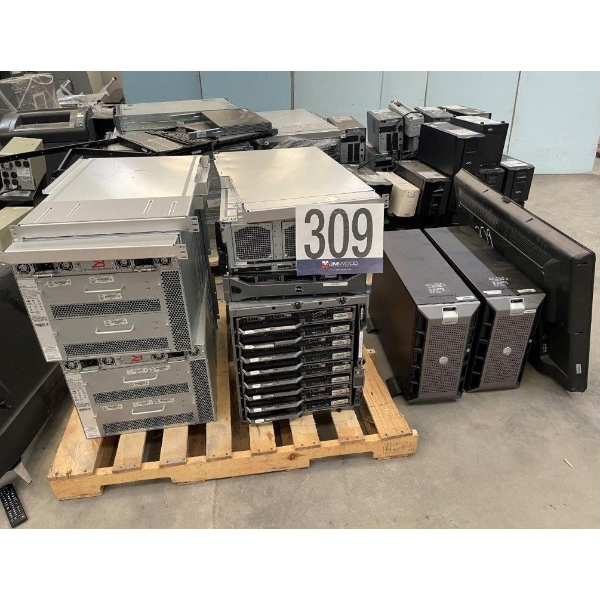 SHREDDERS, UPSs, MONITORS, CPU SERVERS, BLADE SERVERS, NETWORK SWITCHES, WIRELESS NETWORKING BRIDGES