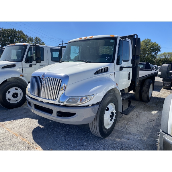 2012 INTERNATIONAL DURASTAR 4300 Flatbed Dump Truck
