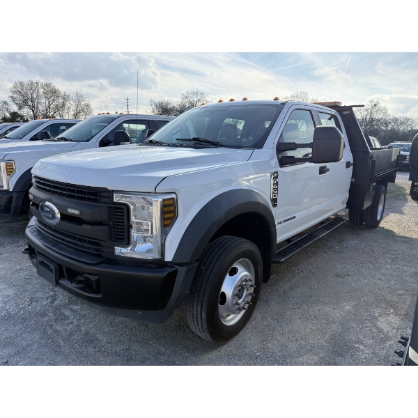2018 FORD F450 XL Flatbed Truck