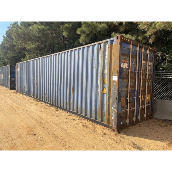40' HIGH CUBE CONTAINER