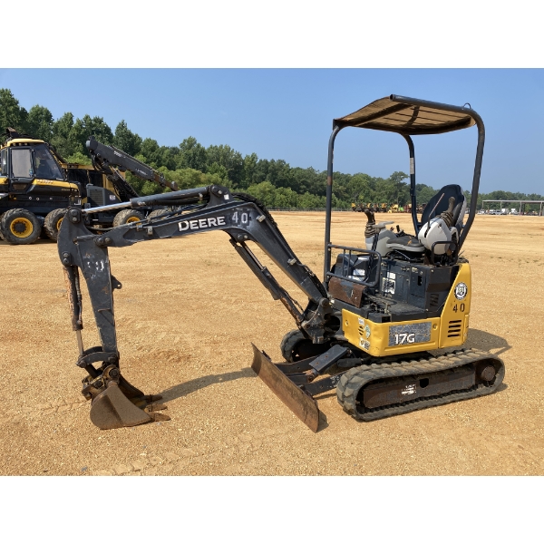 2019 JOHN DEERE 17G Excavator - Mini