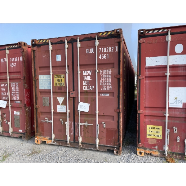 40' HIGH CUBE CONTAINER