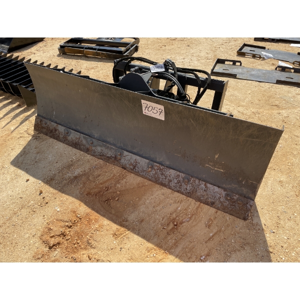 6 WAY BLADE, 84", fits skid steer loader