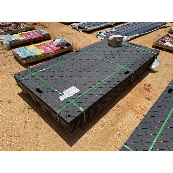 (12) POLYETHYLENE GROUND PROTECTION MATS