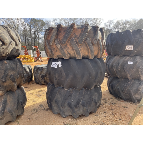28L-26 TIRES & RIMS (3) EACH