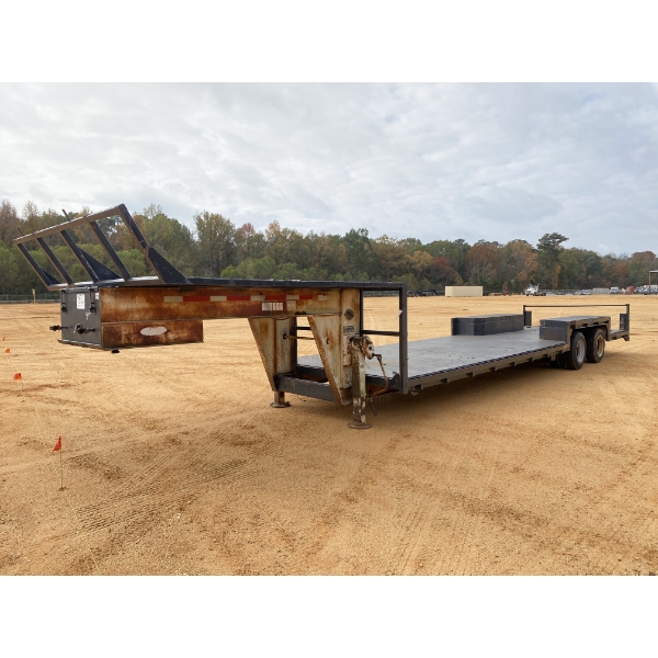 1998 LEDWELL 2WCT30 Gooseneck Trailer