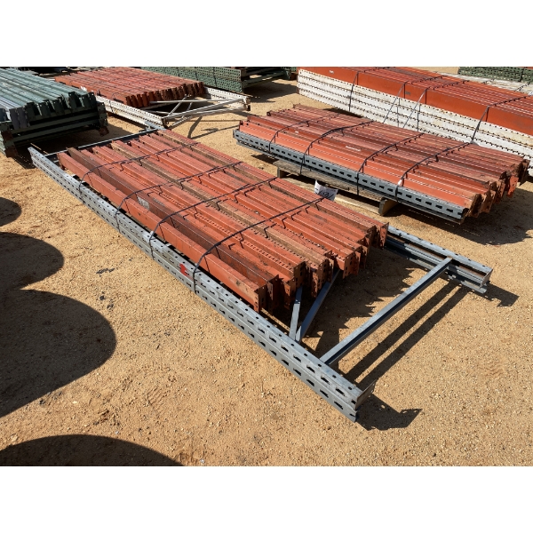 WAREHOUSE PALLET RACK (1 SET OF TWO SECTIONS)