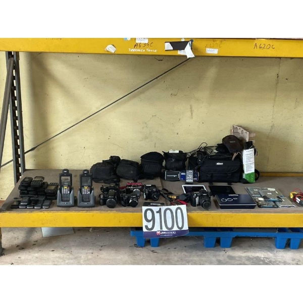 CPUs, TABLETS, CAMERAS, 2WAY RADIOS, TRAFFIC COUNTERS, BARCODE SCANNERS, VOLT METER